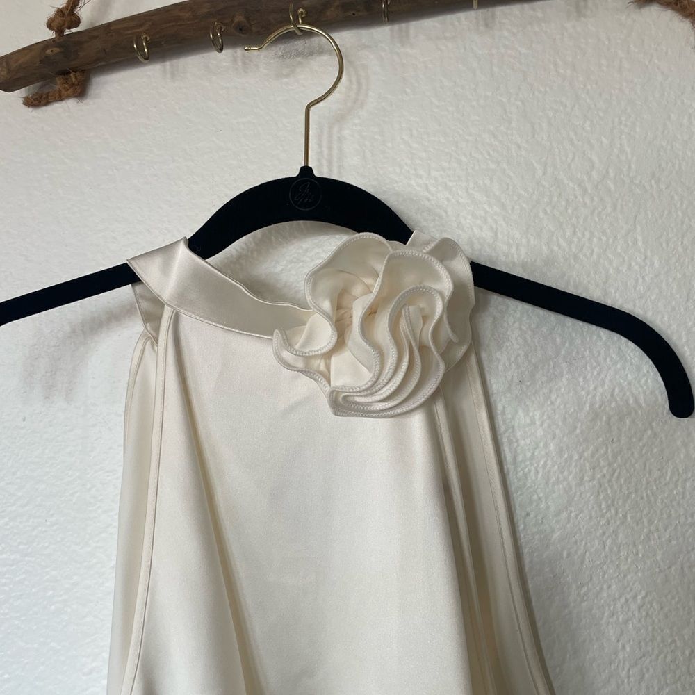 Cynthia Rowley silk floral top - Picture 10 of 11